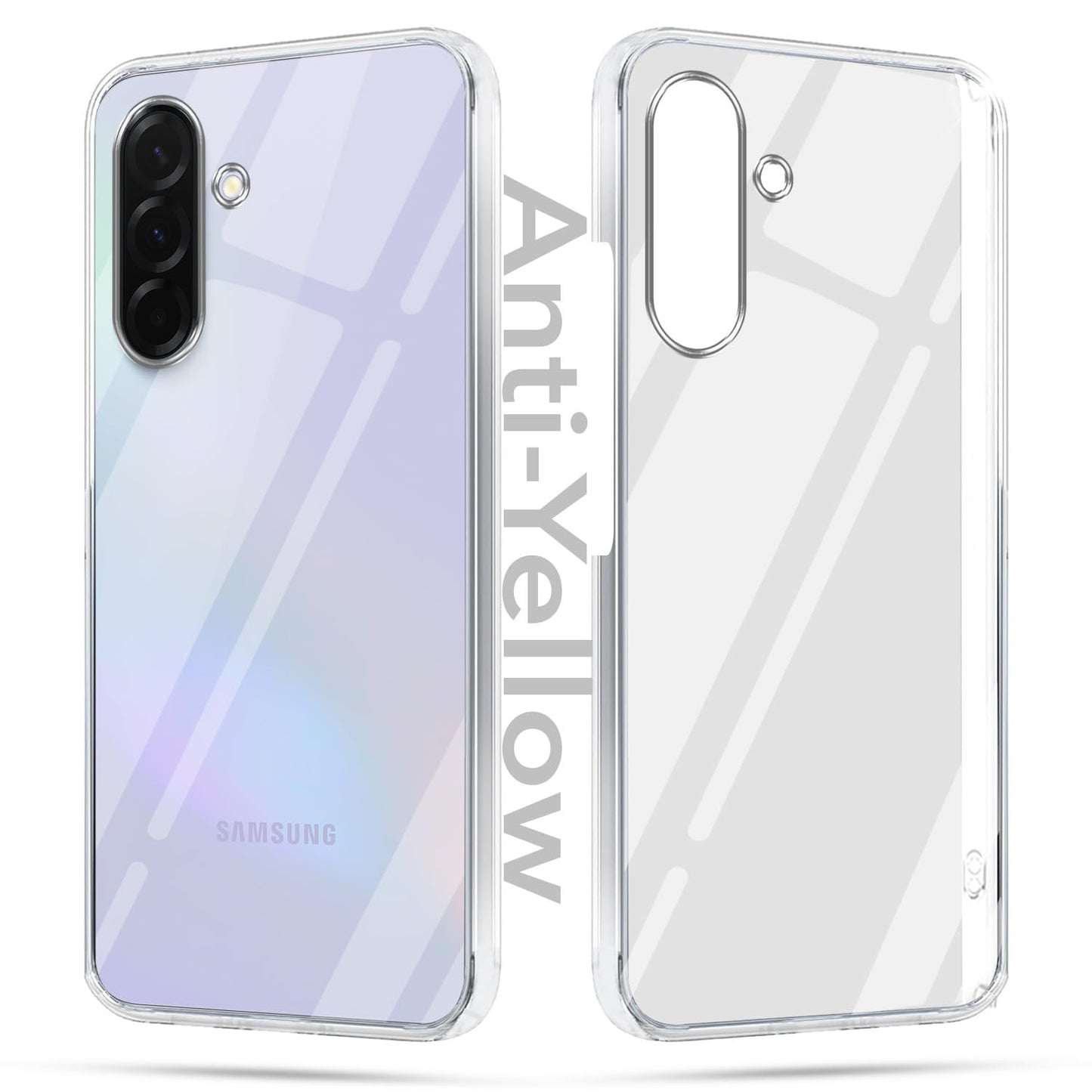 Samsung A35 (Lifetime Anti-Yellow Clear Back Cover)