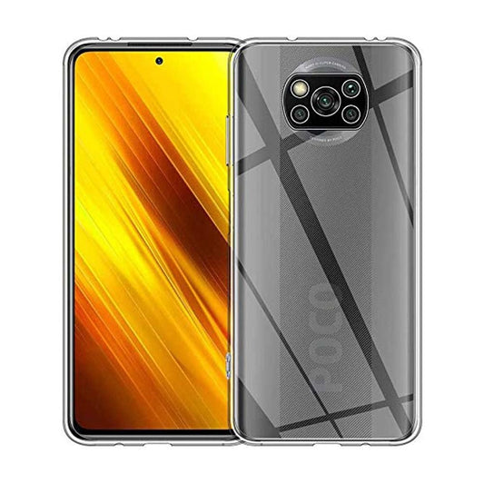 Poco X3 / X3 Pro  ( Lifetime Anti-Yellow Clear Back Cover)