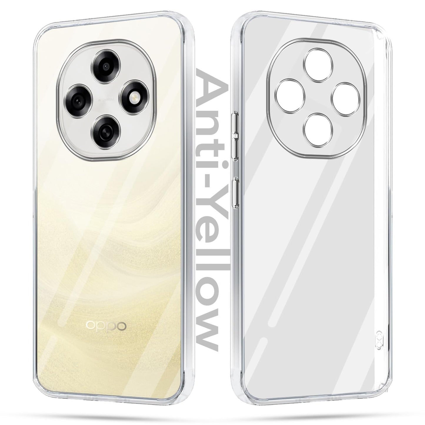 Oppo F31 Pro 5G (Lifetime Anti-Yellow Clear Back Cover)