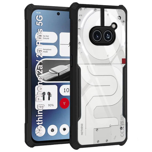 Nothing phone (2a)  Back Cover (Black Bumper)