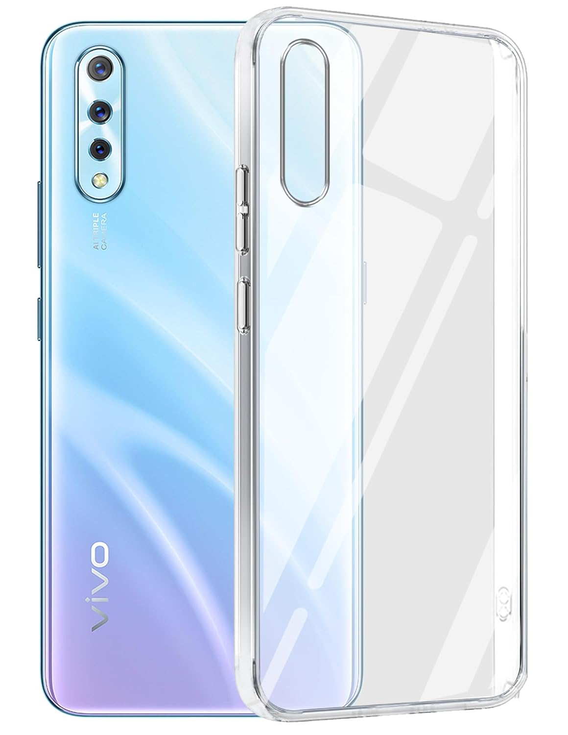 Vivo S1/Z1x (Lifetime Anti-Yellow Clear Back Cover)