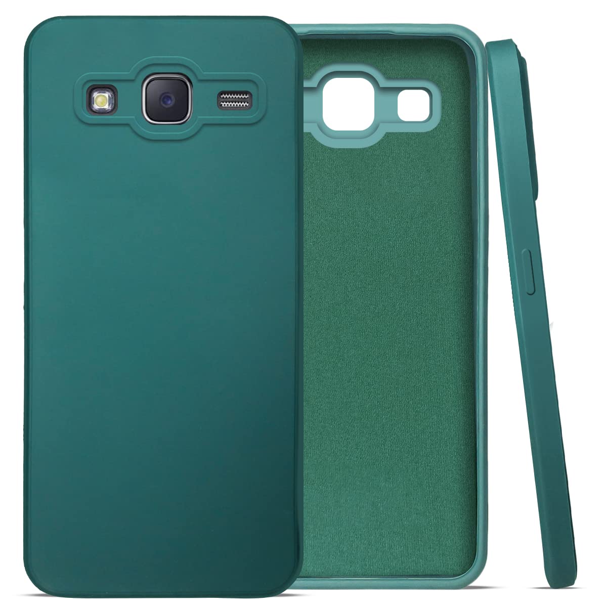 Samsung Galaxy J7 Silicone + Cloth inner side Back cover soft