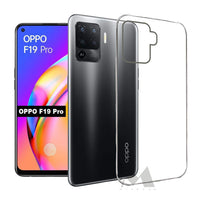 Oppo F19 Pro 4G Back Cover (Transparent)
