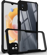 Realme C20/C20A Back Cover (Black Bumper)