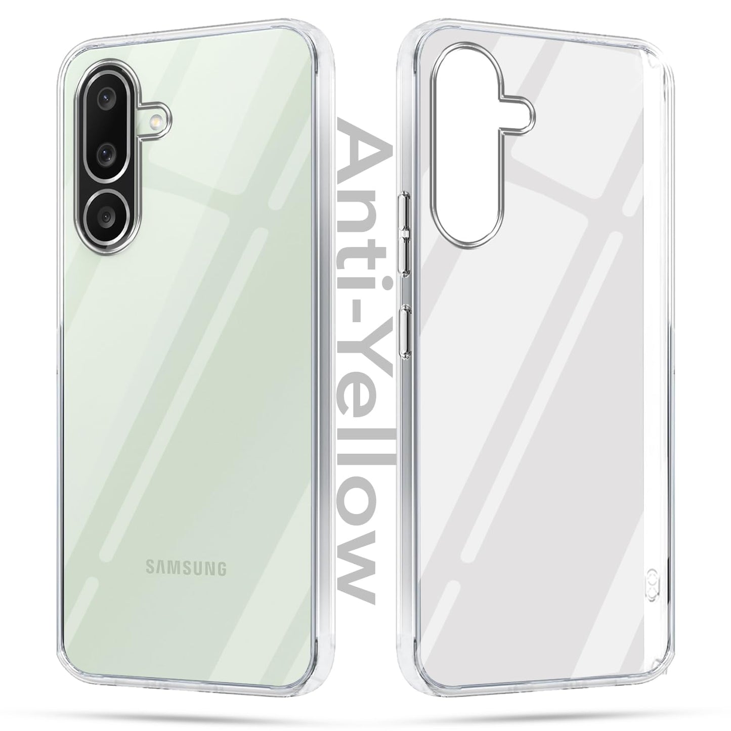 Samsung M56 5G (Lifetime Anti-Yellow Clear Back Cover)