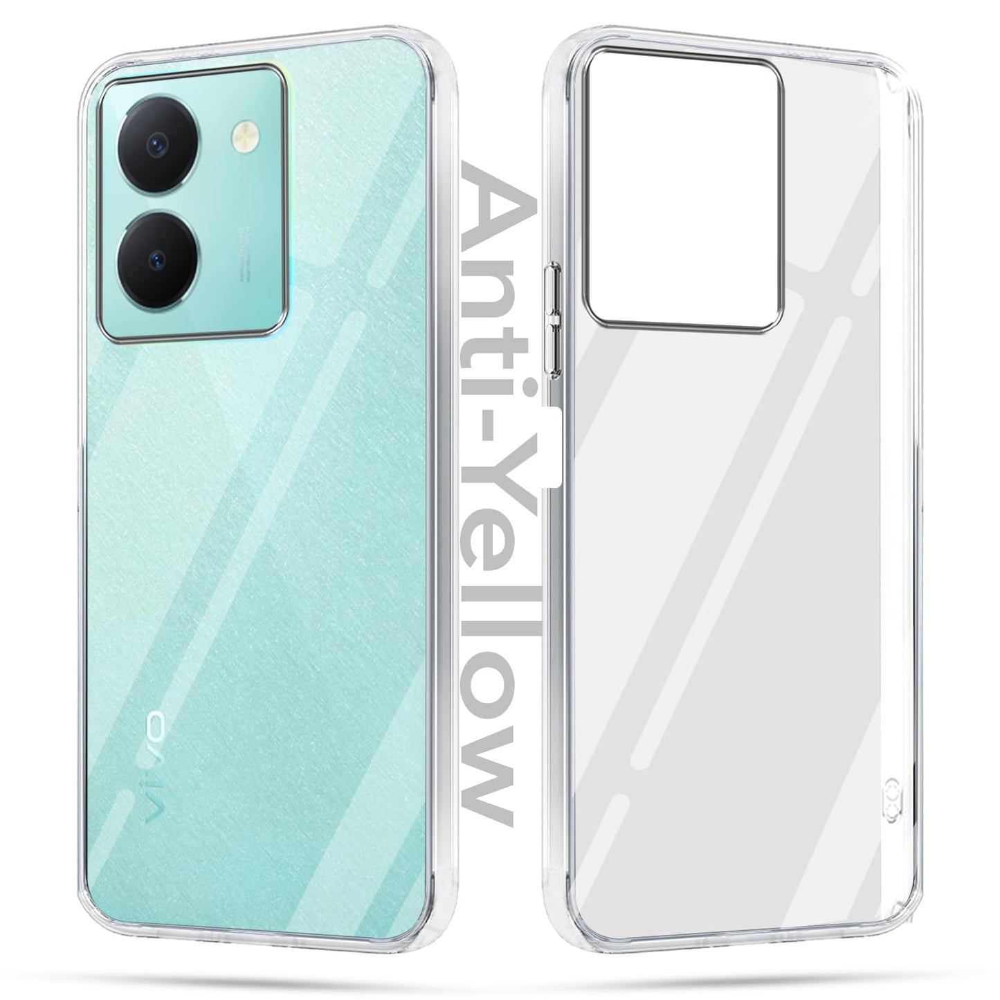 Vivo Y36 (Lifetime Anti-Yellow Clear Back Cover)
