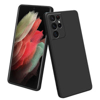 Matte Finish Silicone Cover For Samsung S21 Ultra