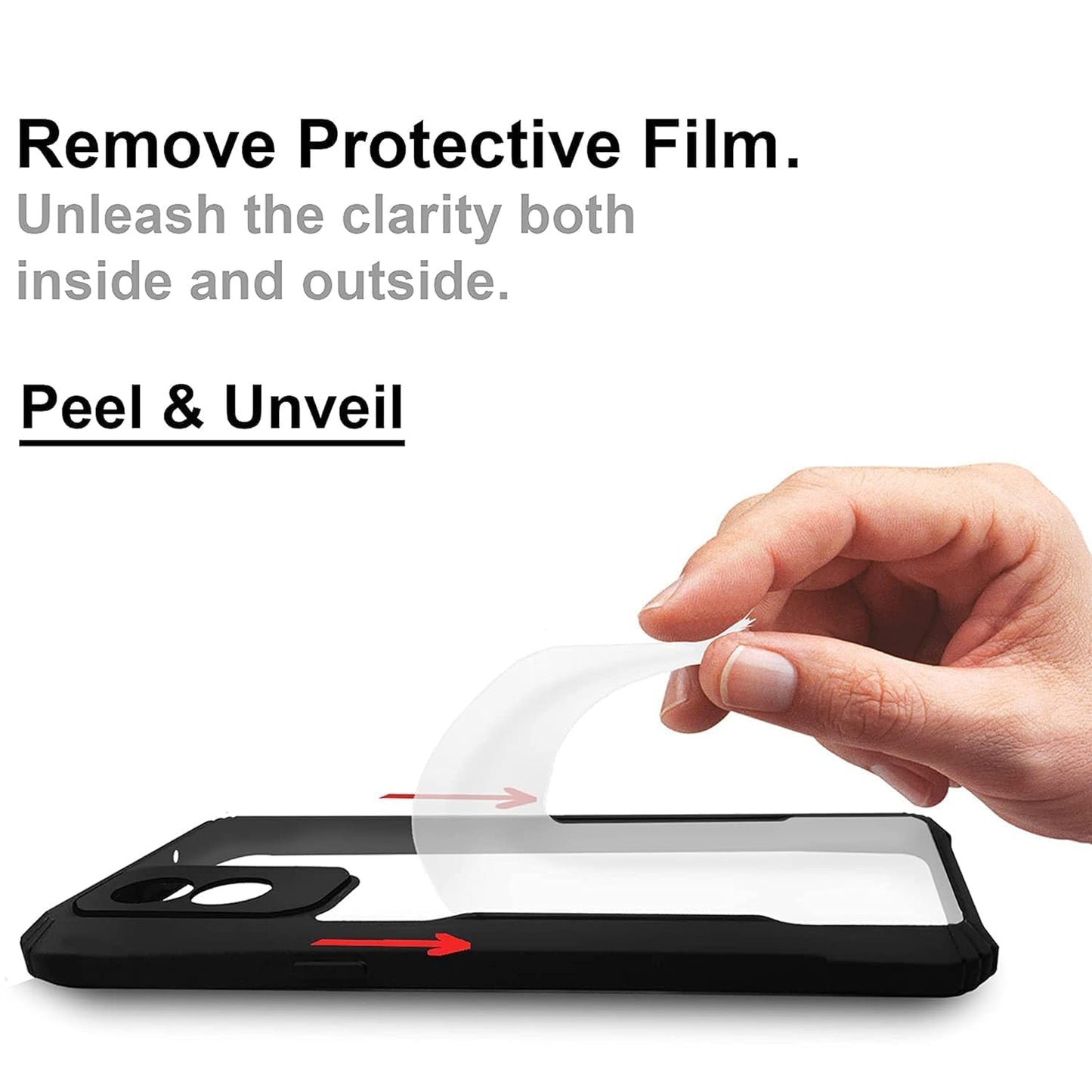 OnePlus Nord CE 5G Back Cover (Black Bumper)