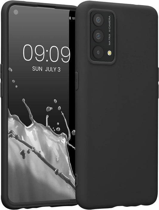 Realme Narzo 30 5G ( Black Silicone Cover)