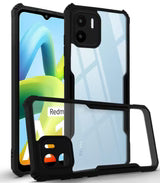 Redmi A2 Back Cover (Black Bumper)