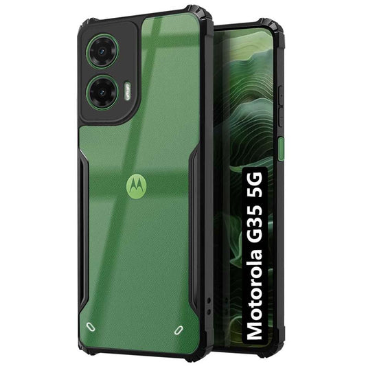 Motorola G35 5G  Back Cover (Silicone Border)