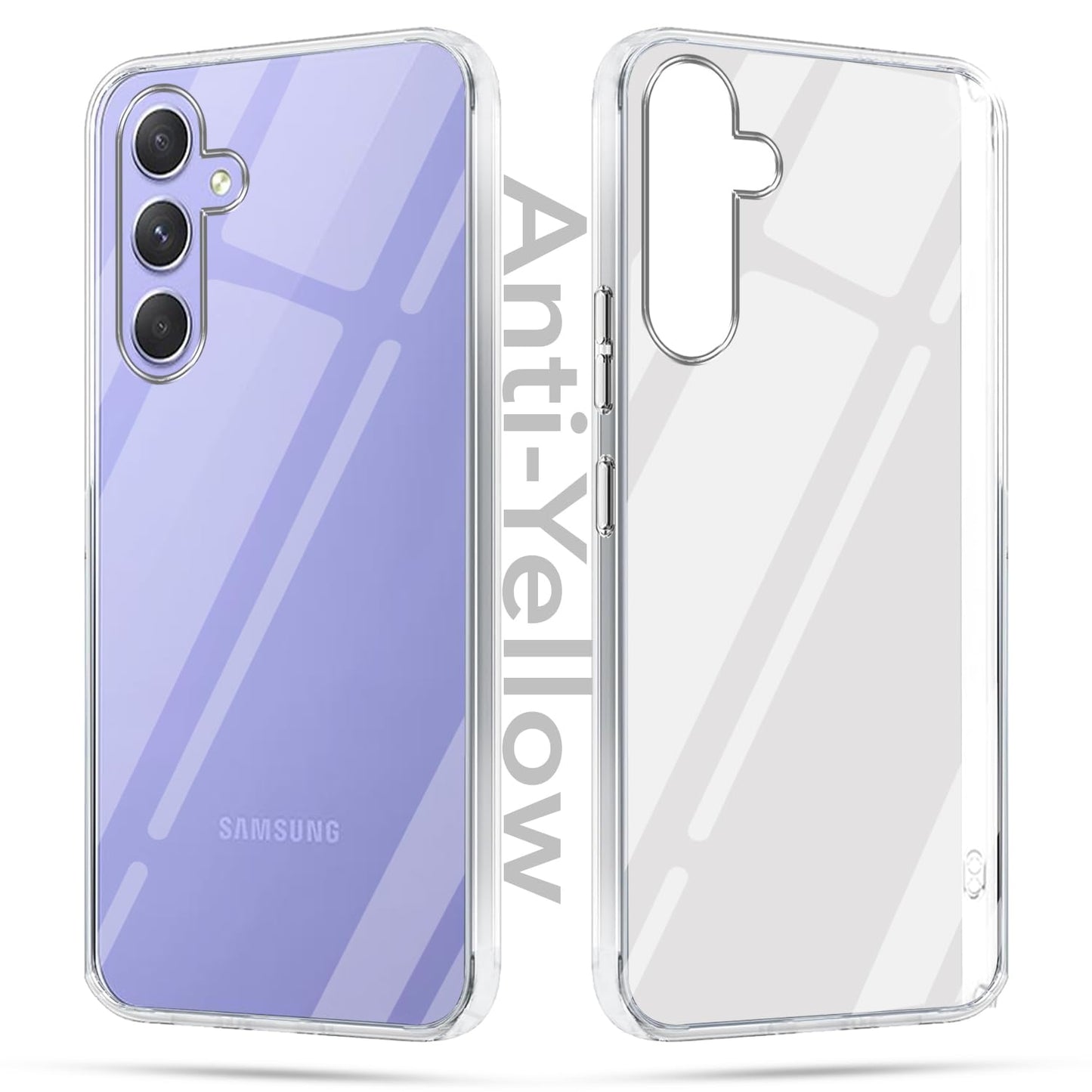 Samsung A54 5G (Lifetime Anti-Yellow Clear Back Cover)