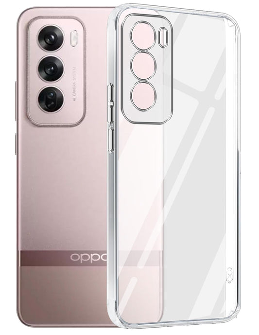 Oppo Reno 12 Pro 5G (Lifetime Anti-Yellow Clear Back Cover)