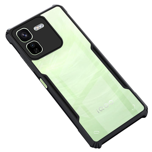 iQOO Z9X (5G) Back Cover (Black Bumper)