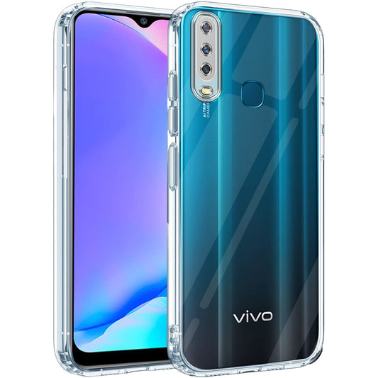 Vivo Y12s (Lifetime Anti-Yellow Clear Back Cover)
