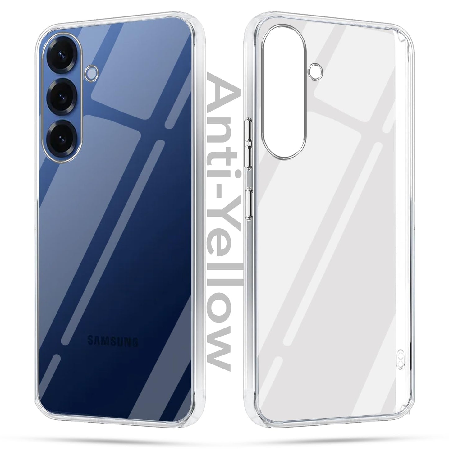 Samsung S25 Edge ( Lifetime Anti-Yellow Clear Back Cover)