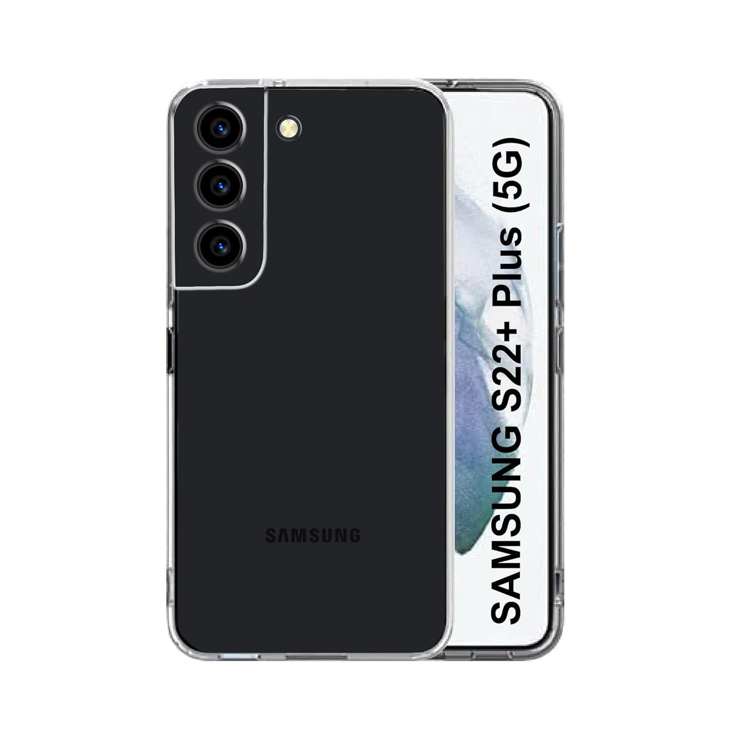 Samsung S22 Plus 5G Back Cover (Transparent)