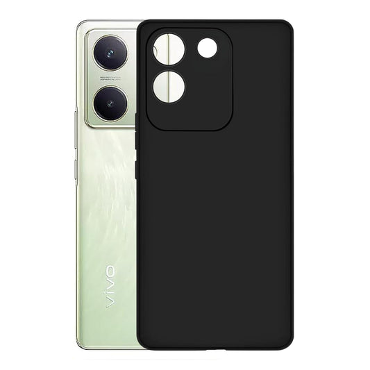 Vivo Y 200 Pro 5G/ Y300 Plus 5G ( Black Silicone Cover)