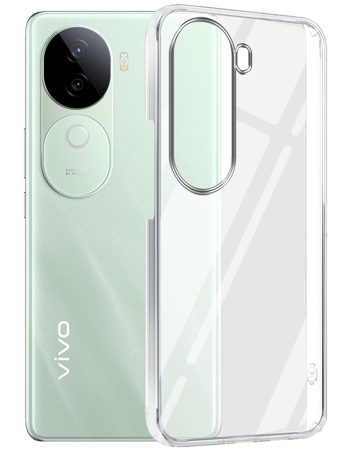 Vivo V40e 5g (Lifetime Anti-Yellow Clear Back Cover)