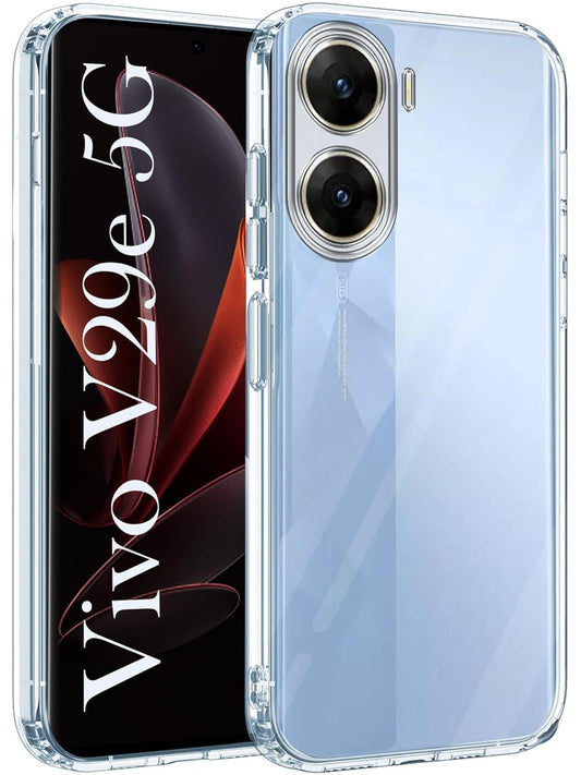 Vivo V29E (Lifetime Anti-Yellow Clear Back Cover)
