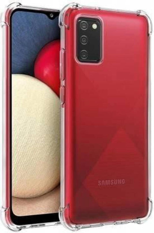Samsung A02s Back Cover (Transparent)