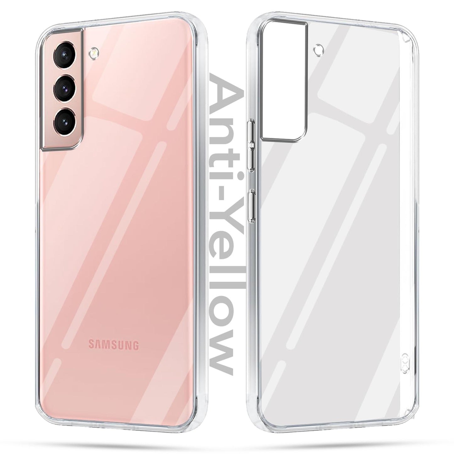 Samsung S21 (Lifetime Anti-Yellow Clear Back Cover)