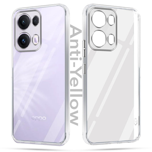 Oppo Reno 13 Pro 5G (Lifetime Anti-Yellow Clear Back Cover)