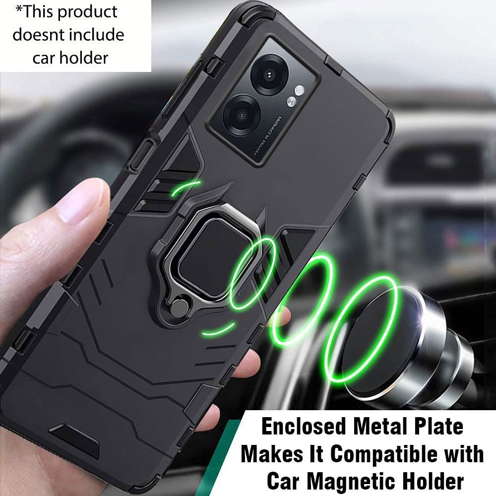 Hybrid Rugged Armor Kickstand Case for Oppo A57 2022