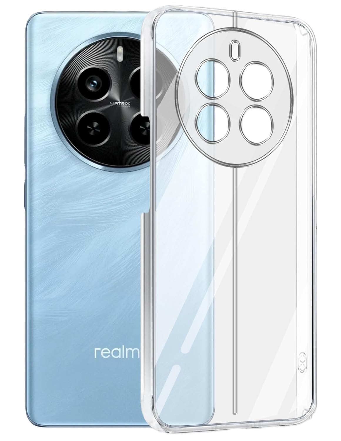 Realme 12 Pro / 12 Pro Plus 5G (Lifetime Anti-Yellow Clear Back Cover)