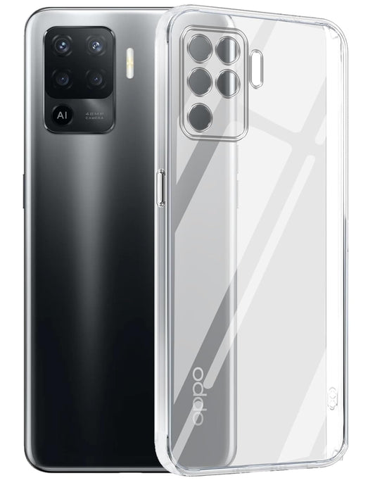 Oppo F19 Pro (Lifetime Anti-Yellow Clear Back Cover)