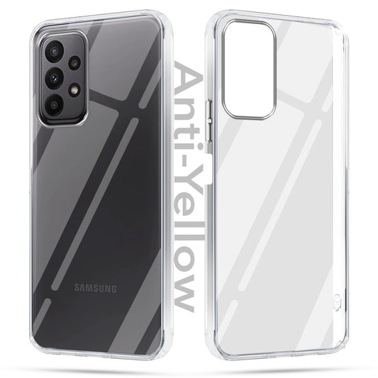Samsung A23 5G (Lifetime Anti-Yellow Clear Back Cover)