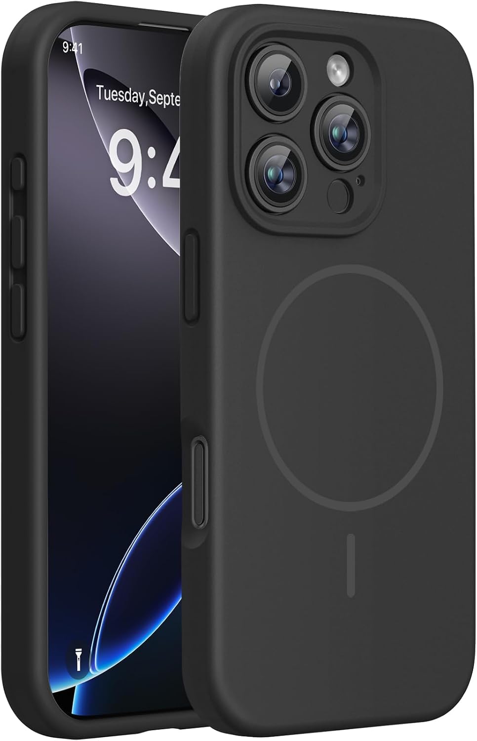 Miracase Silicone & Magnetic for iPhone 16 Pro Max Case
