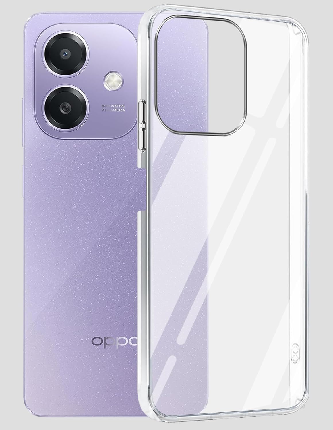 Oppo A3x 5G  (Lifetime Anti-Yellow Clear Back Cover)