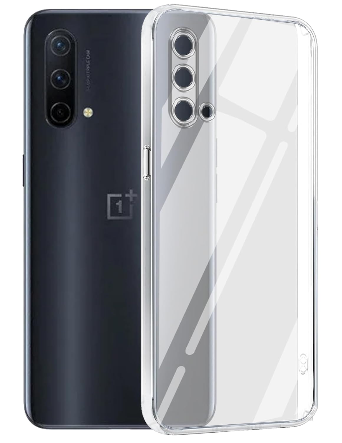 OnePlus Nord CE 5G Lifetime Anti-Yellow Clear Back Cover)