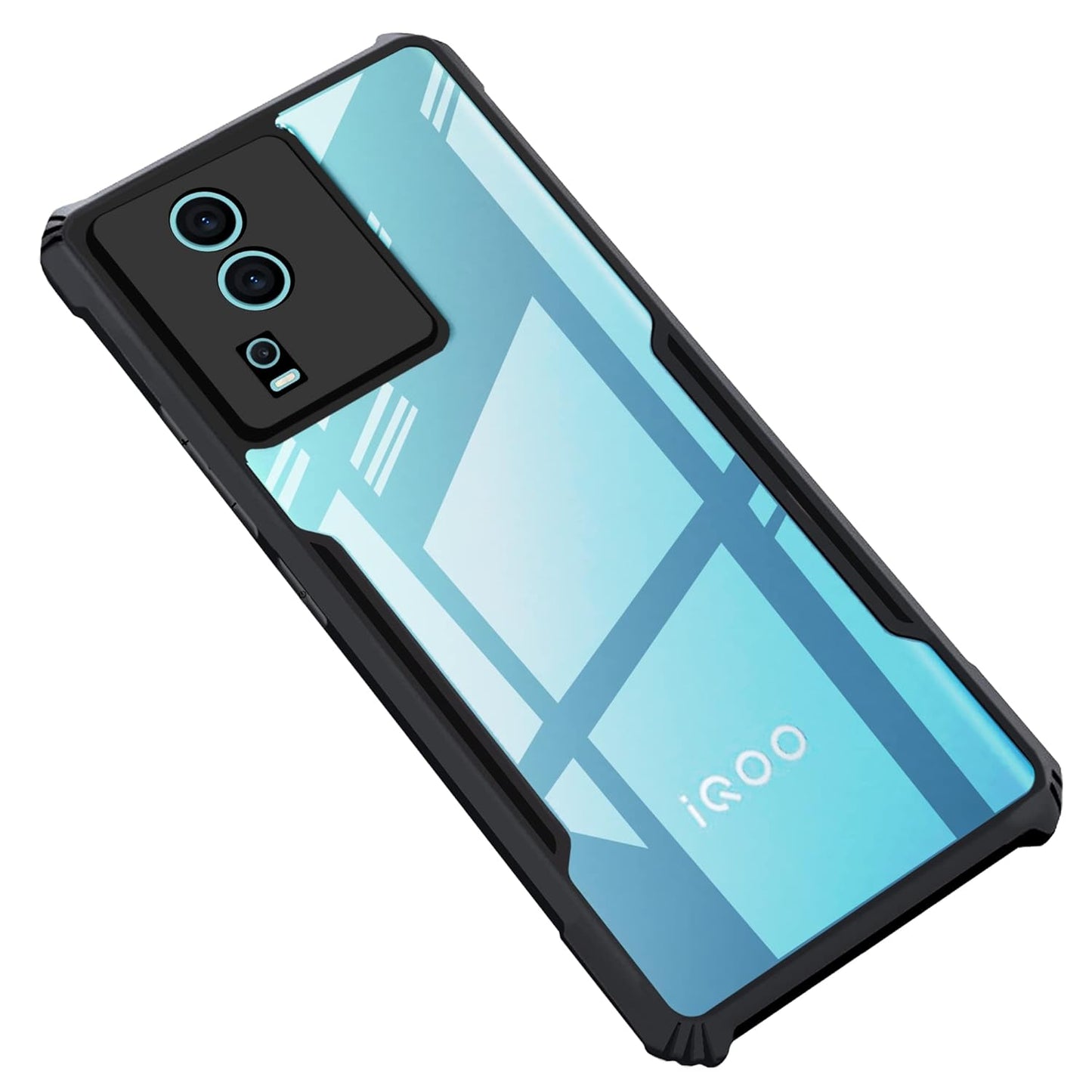 iQOO Neo 7 Pro (5G) Back Cover (Black Bumper)