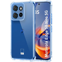 Motorola Moto Edge 50 Neo 5G Back Cover (Transparent)