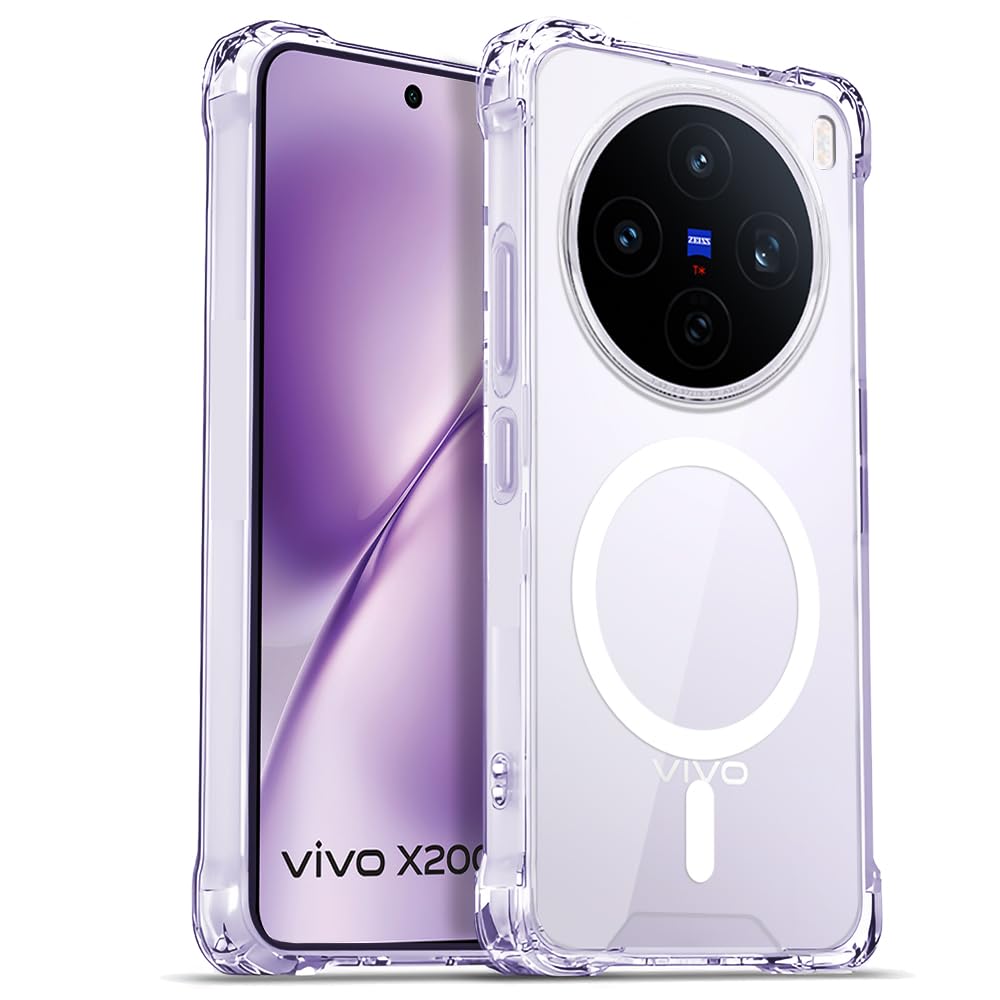 Magnetic Case for Vivo X200T 5G Compatible with MagSafe