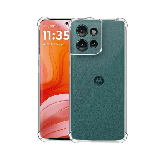 Moto Edge 50 Back Cover (Transparent)