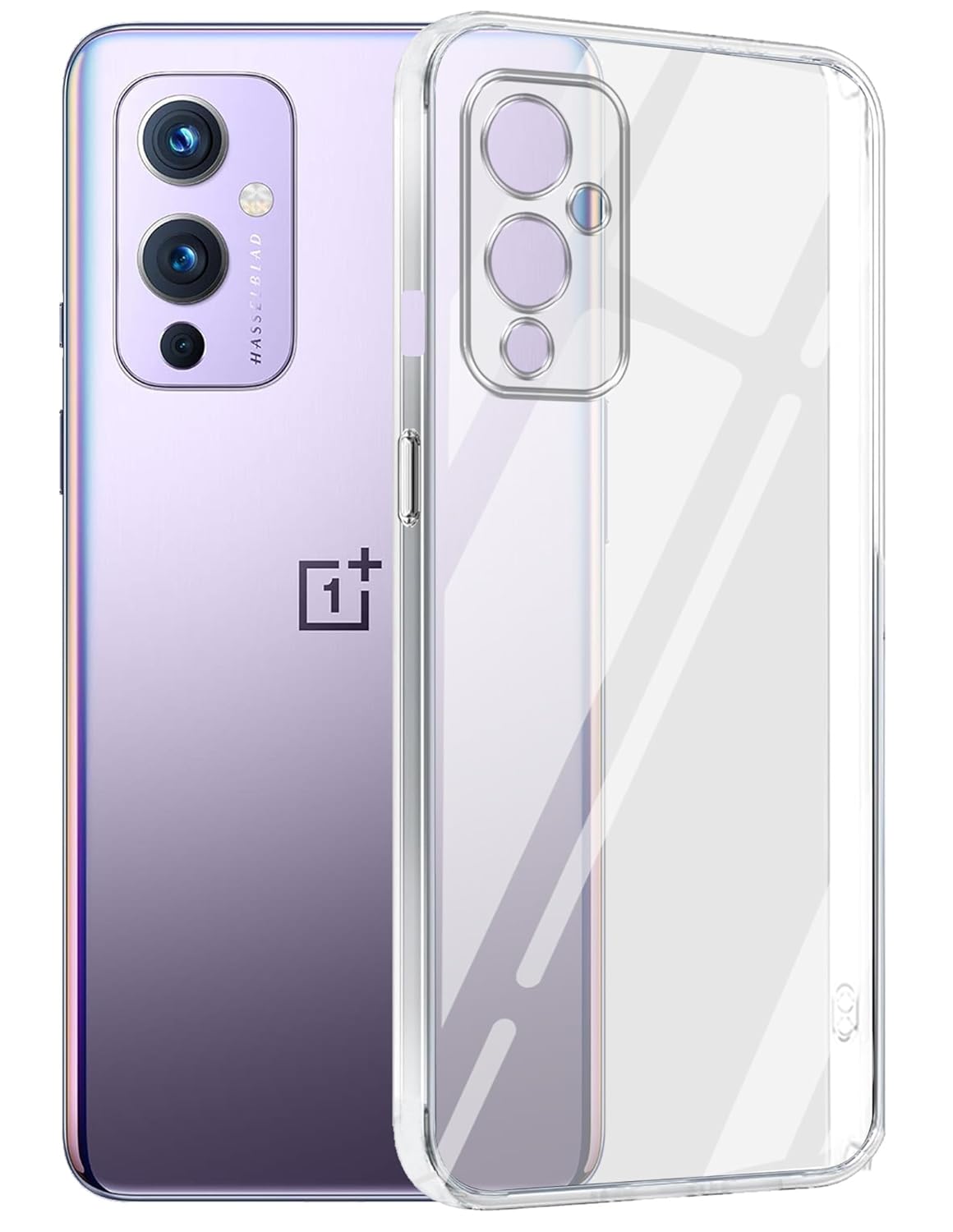 OnePlus 9  Lifetime Anti-Yellow Clear Back Cover)