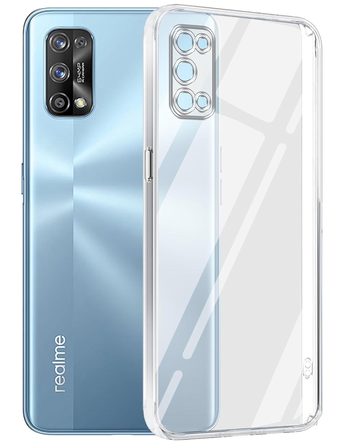 Realme 7 Pro (Lifetime Anti-Yellow Clear Back Cover)