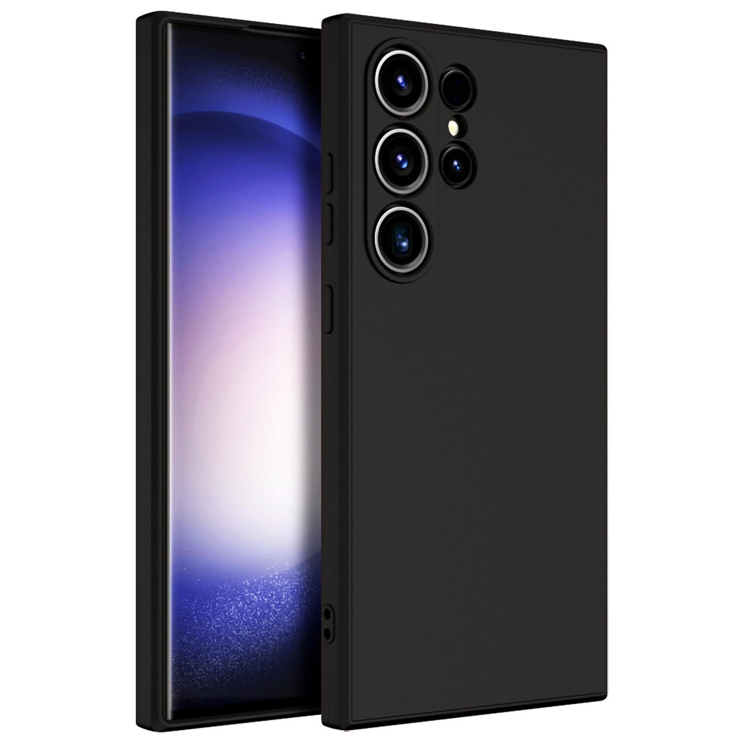 Samsung S24 Ultra (Black Silicone Cover)
