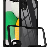 Samsung A03 Core Back Cover (Silicone Border)