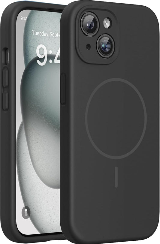 Miracase Silicone & Magnetic for iPhone 15 Case