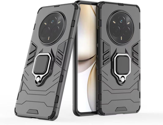 For Realme 13 Pro Plus 5G Back Cover Case Hybrid Armor |Ring Holder Kickstand