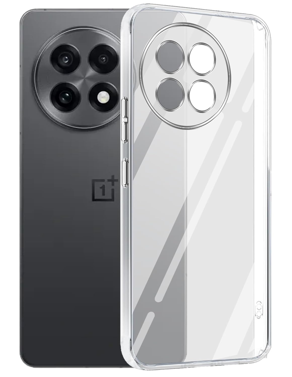 OnePlus 13r ( Lifetime Anti-Yellow Clear Back Cover)