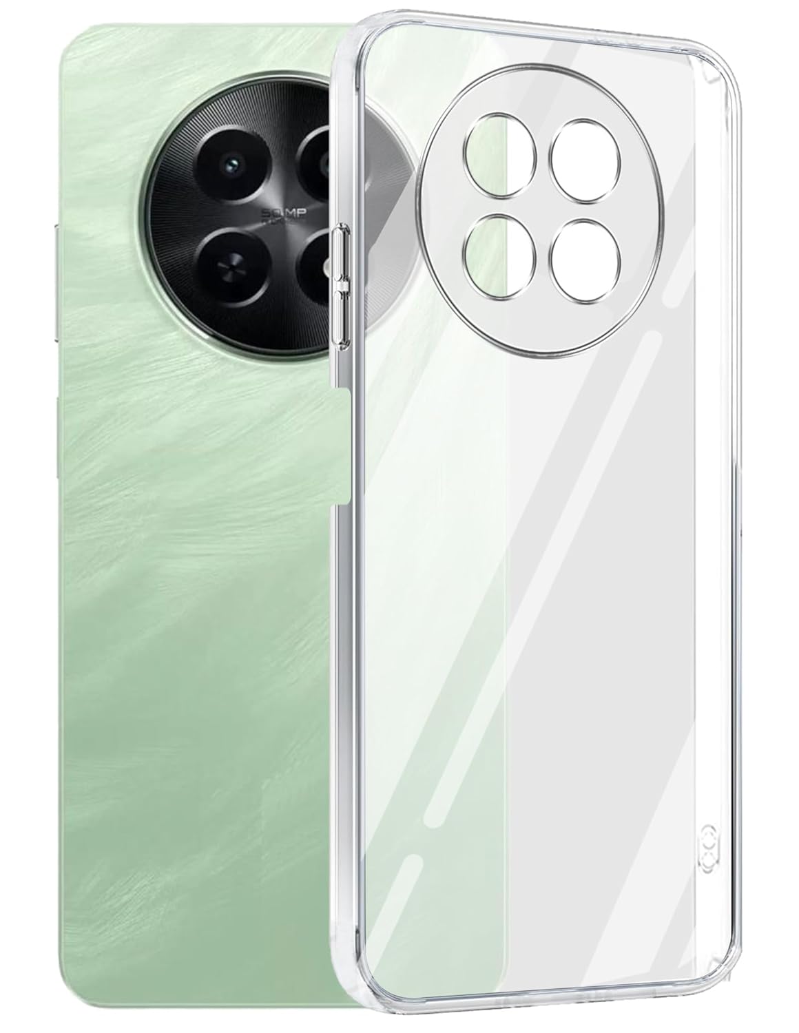 Realme C65 5G (Lifetime Anti-Yellow Clear Back Cover)