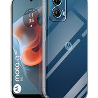 Motorola Moto G45 5G Back Cover (Transparent)