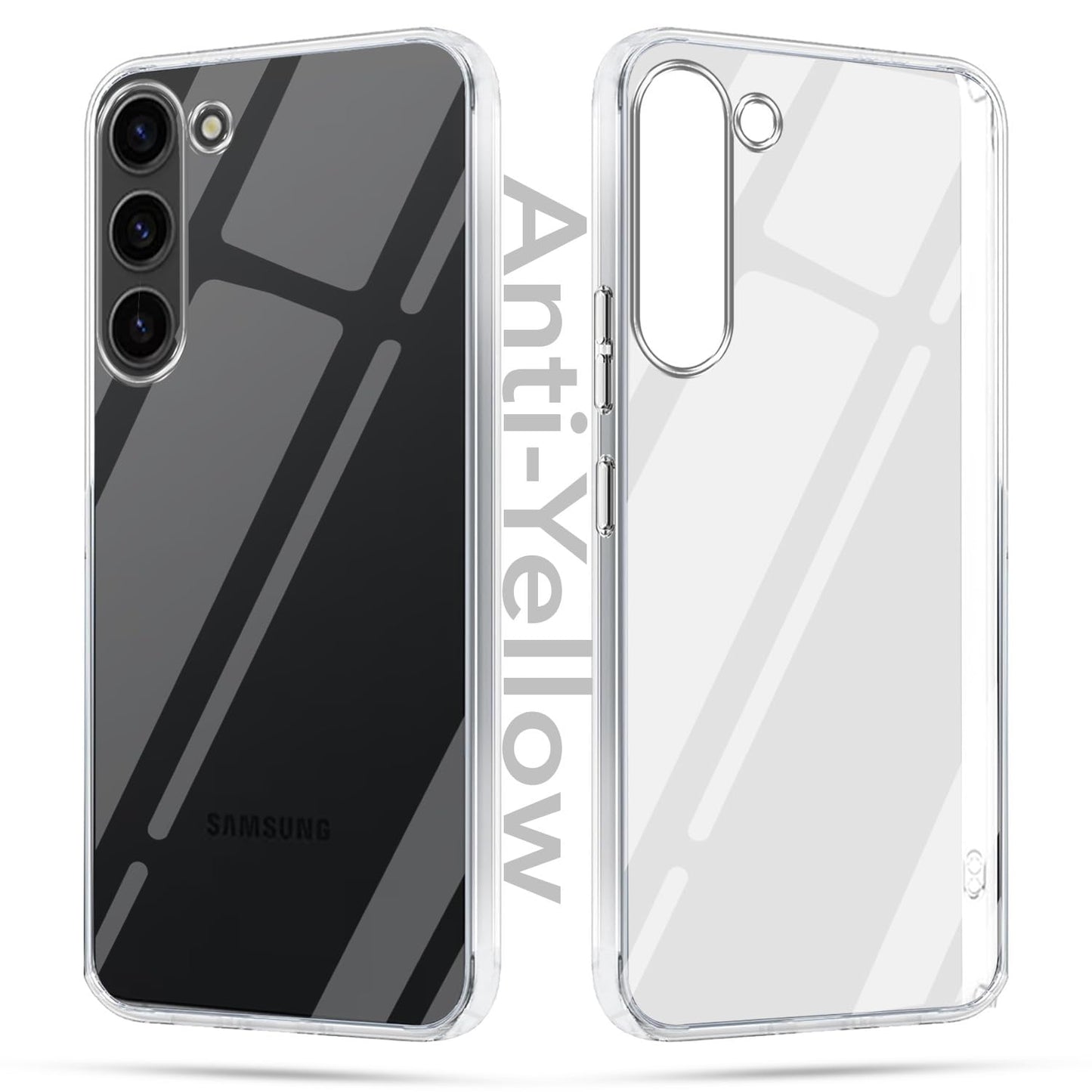 Samsung S23 Plus (Lifetime Anti-Yellow Clear Back Cover)