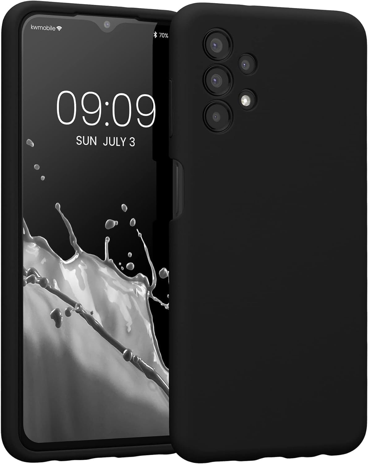 Samsung A13 5G (Black Silicone Cover)