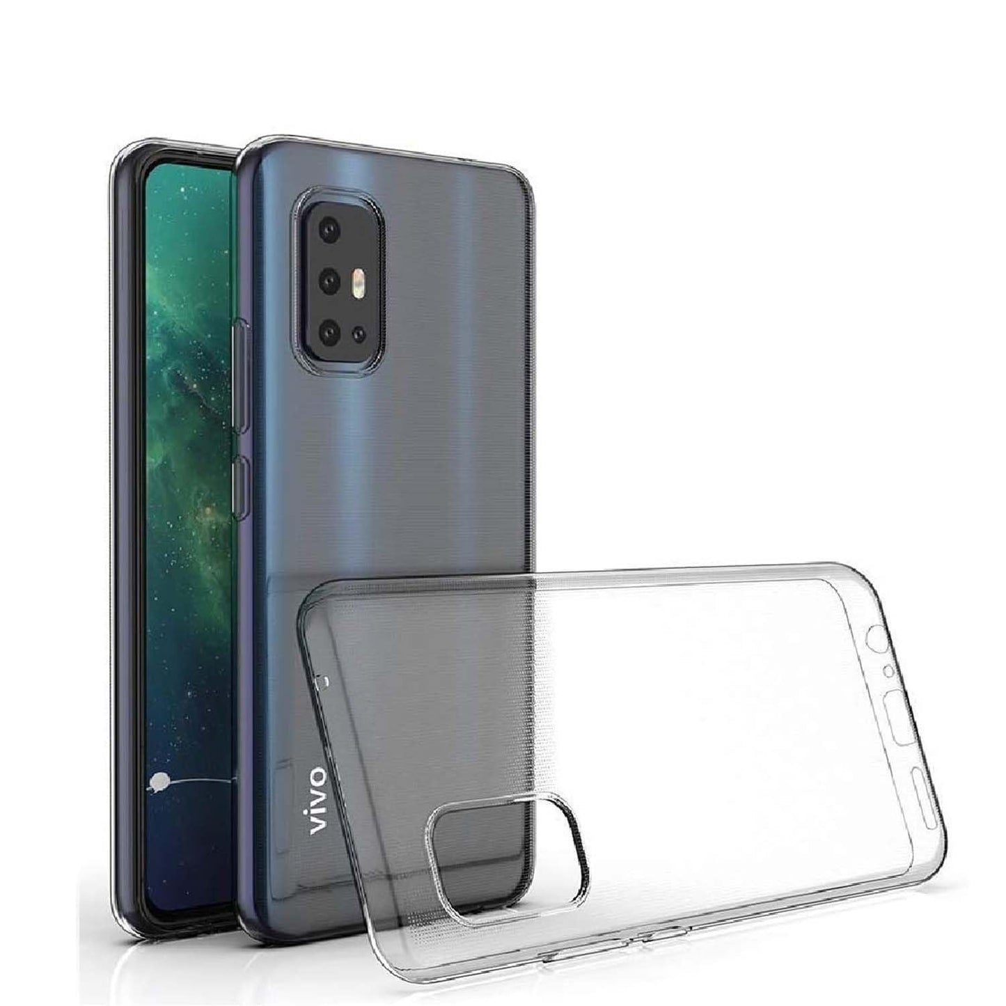 Vivo V17 (Lifetime Anti-Yellow Clear Back Cover)